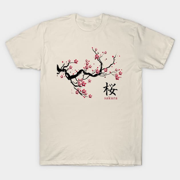 Sakura T-Shirt by MaleFica